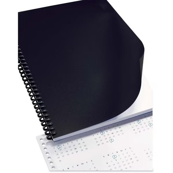 Cover, Bndg, Back, Plas, Bk Pk, Gbc, Mfr#: GBC2514493