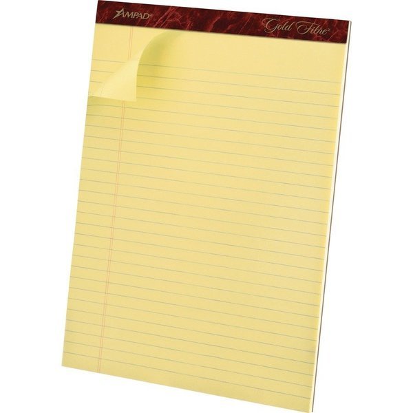 Pad, Lgl, Gldfbr, 8.5X11.75, Ca Pk, Ampad, Mfr#: TOP20020