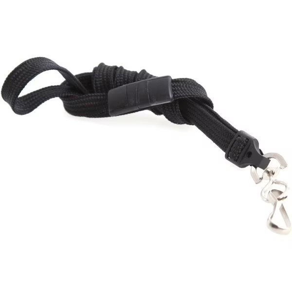 Breakaway Lanyard, Steel Hook, 36", 12/PK, Black 12PK, Sicurix, Mfr#: BAU65514