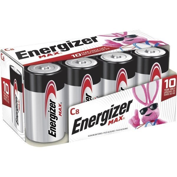 BATTERY, ALKA, C, 8PK, ENGZR, Eveready, Mfr#: EVEE93FP8