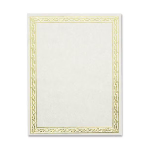 Certificate, Premium, Foil, Gd Pk, Geographics, Mfr#: GEO44407