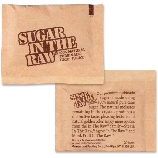 Turbinado Cane Sugar, 400PK, Sugar In The Raw, Mfr#: SMU50390