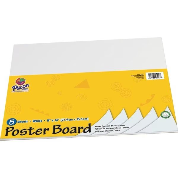 Board, Poster, 11X14, We, 5Pk, Ucreate, Mfr#: PAC5417