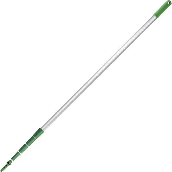 Pole, Telescopic, 5-Section, Alum/Plastic, 30', SR/GN, Unger, Mfr#: UNGTF900