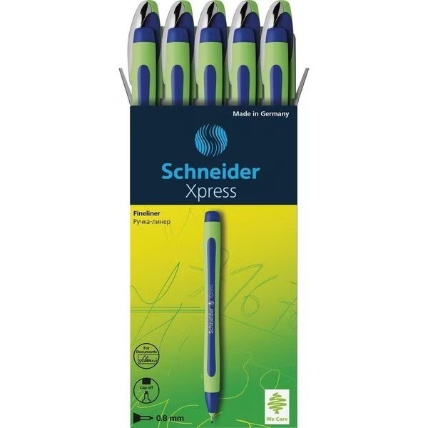 Pen, Fineliner, Xpress, 0.8mm Fiber Point, 10/PK, Blue 10PK, Rediform, Mfr#: RED190003