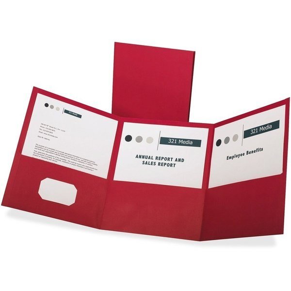 Folder, Trifld, Paper, Pckt, Rd Pk, Oxford, Mfr#: OXF59811