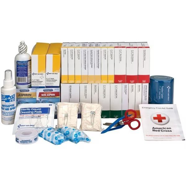 First Aid Refill , f/ 2 Shelf B+ Cabinet, 446-piece, WE, First Aid Only, Mfr#: FAO90618