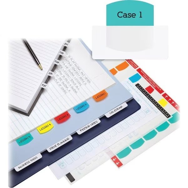 Tab, Index, Laser, Ast, 375Ct Pk, Redi-Tag, Mfr#: RTG39020