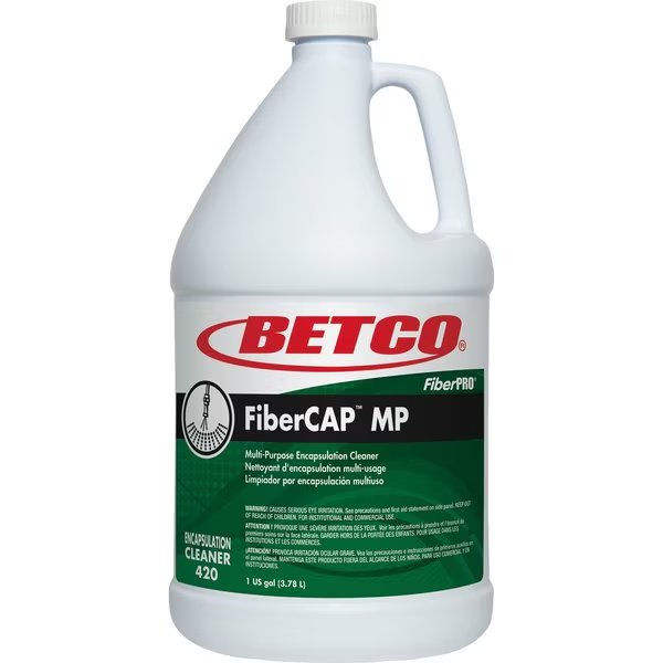 Carpet Cleaner, Encapsulation, 1 Gallon, , Light Straw, PK 4, Betco, Mfr#: BET4200400CT