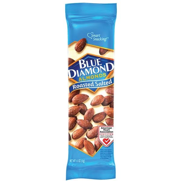 ALMONDS, RSTD, SALTD, 1.5Z, 12C PK, Blue Diamond, Mfr#: BLE5180