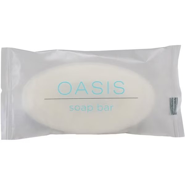 Soap, Oval, Oasis, 17 Gram, White, PK 500, Oasis, Mfr#: CFPSPOAS171709