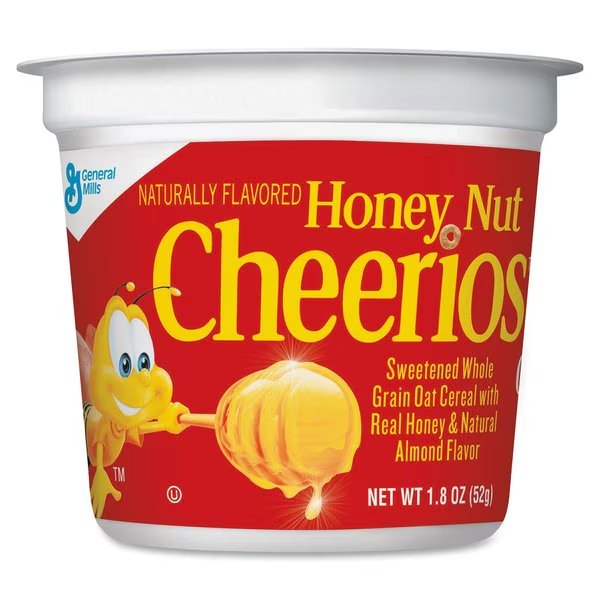 CEREAL, CUP, , HON-NUT PK, Cheerios, Mfr#: GNMSN13898