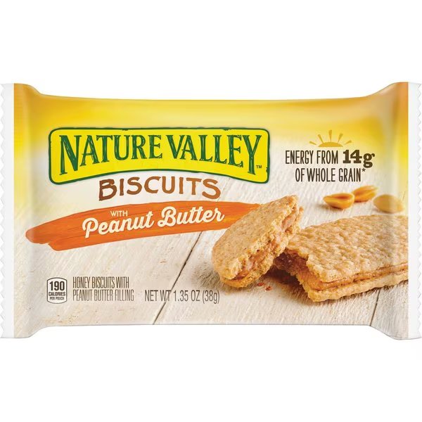BISCUITS, PEANUT BUTTER, NV PK, Nature Valley, Mfr#: GNMSN47878