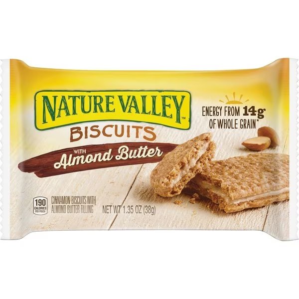 BISCUITS, ALMOND BUTTER, NV PK, Nature Valley, Mfr#: GNMSN47879