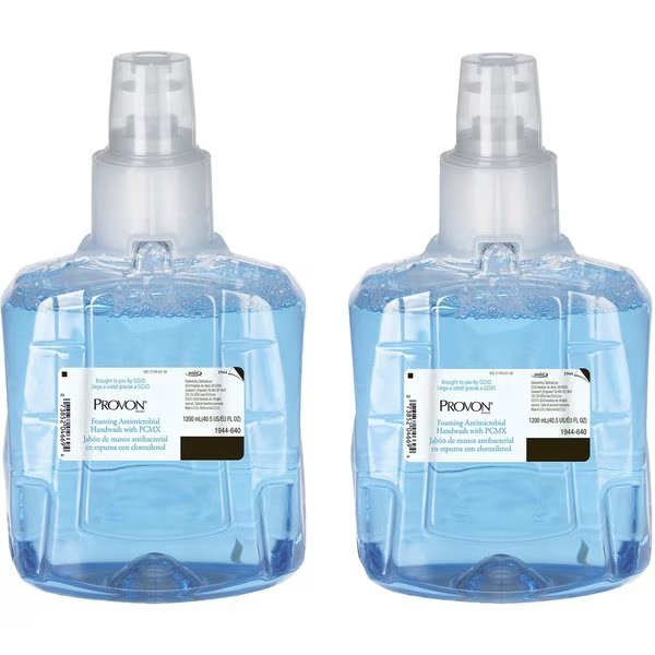 40.6 fl oz (1200 mL) LTX-12 Foaming Antibacterial Handwash 2 PK, Provon, Mfr#: GOJ194402