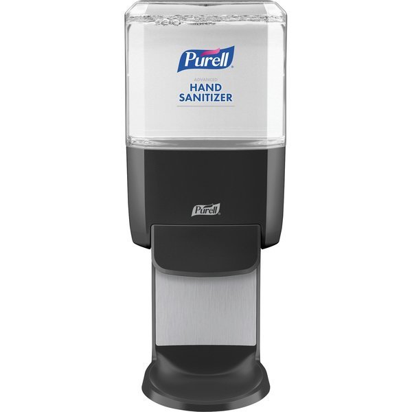 Dispenser, f/1200 ml Hand Sanitizer, Push Style, Black, Purell, Mfr#: GOJ502401