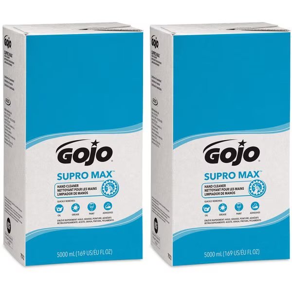 1.3 gal (5 L) PRO TDX Refill Supro Max Hand Cleaner 2 PK, Gojo, Mfr#: GOJ757202