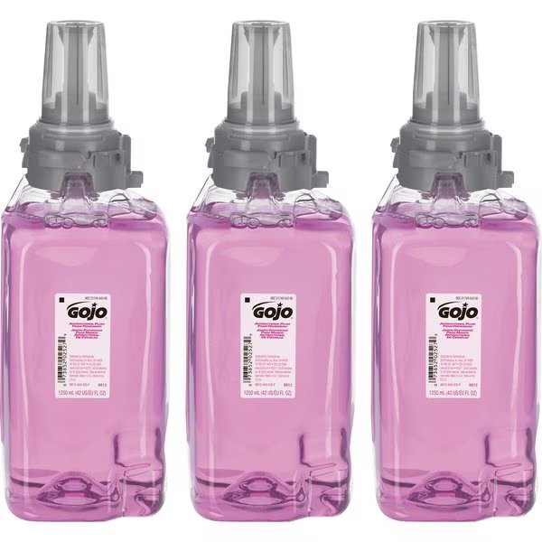 42.3 fl oz (1251 mL) Antibacterial Handwash ADX-12 Dispenser Refill 3 PK, Gojo, Mfr#: GOJ881203CT