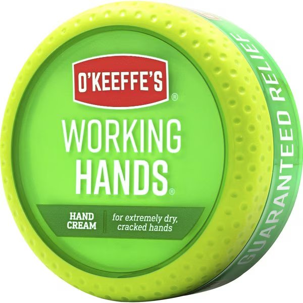 Hand Cream, 3.4 oz, 3-3/4"Wx1-2/5"Lx6-3/5"H, White, Okeeffes, Mfr#: GORK0350007