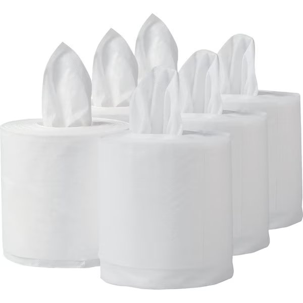 Wipers, WetTask Wiping System, 12"x12-1/2", White, PK 6, Kimtech, Mfr#: KCC06471