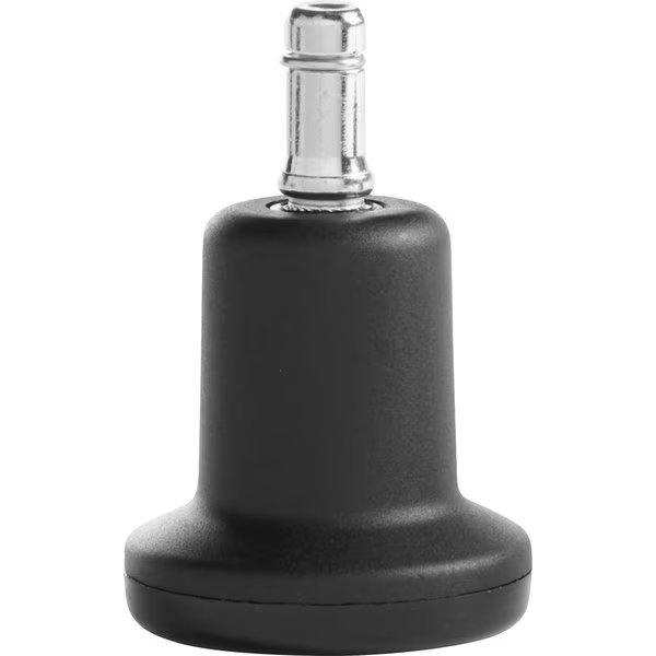 Bell Glides, 2-3/16" Base, B Stem, 7/16"x7/8", 5/ST, Black 5PK, Master Caster, Mfr#: MAS70175