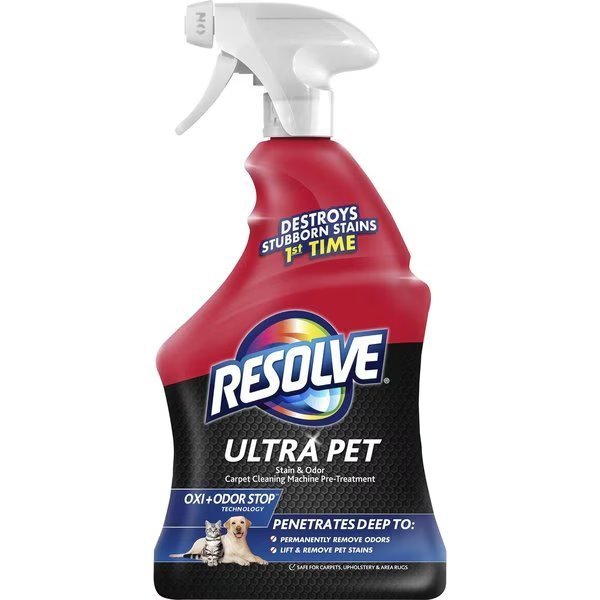Stain/Remover Spray, f/Carpet/Upholstery, 32 oz LYW, PK 6, Resolve, Mfr#: RAC99305CT