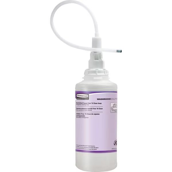 54.1 fl oz (1600 mL) Foam Free 'N Clean Soap Refill 4 PK, Rubbermaid Commercial, Mfr#: RCPFG750390