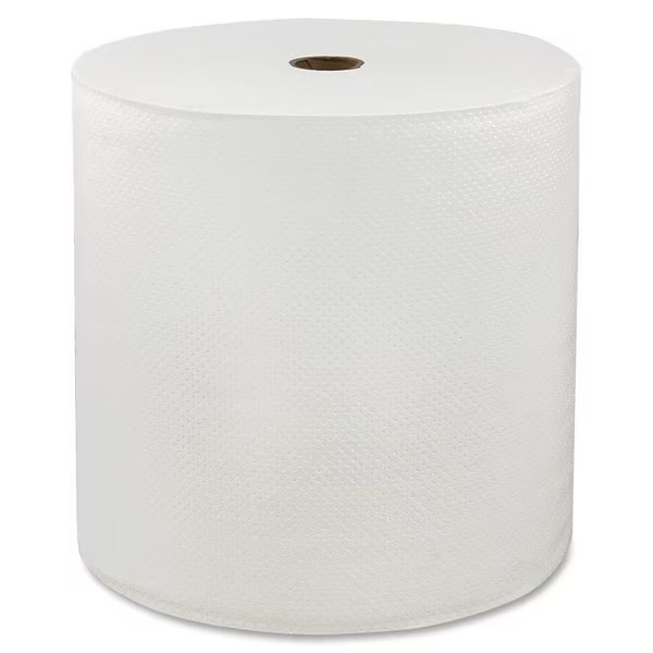 Hardwound Paper Towels, Continuous Roll Sheets, White, 6 PK, Locor, Mfr#: SOL46898