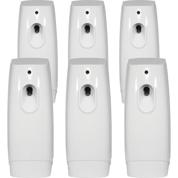 Fragrance Dispenser, Classic White, PK 6, Timemist, Mfr#: TMS1047717CT