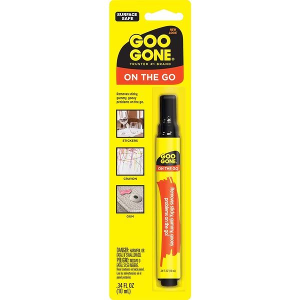 Adhesive Remover Pen, Mess-free, 0.34oz. Black, PK 12, Weiman, Mfr#: WMN2100CT
