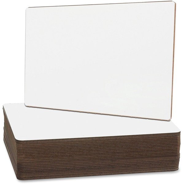 Dry Erase Boards, 9"x12", 24/PK, White, Flipside, Mfr#: FLP24912