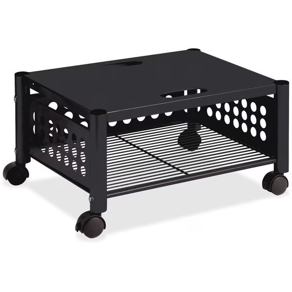 Underdesk Machine Stand, 21-1/2"x17-7/8"x11-1/2", BK, Vertiflex, Mfr#: VRTVF52009