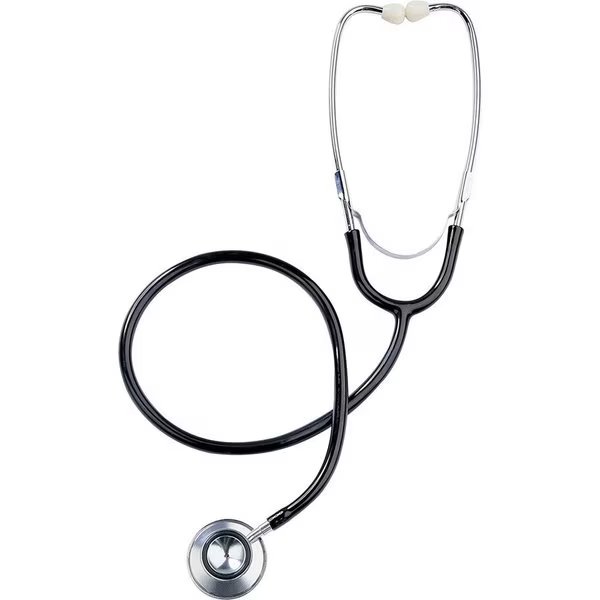 Stethoscope, Dual/Head, 22" Tubing, Black, Medline, Mfr#: MIIMDS926201