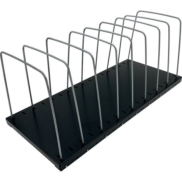 Metal Wire Vertical Slots Organizer/Sorter, Huron, Mfr#: HURHASZ0158