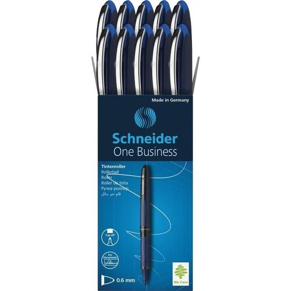Pen, Rollerball, One Business, 0.6mm Point, 10/PK, Blue 10PK, Rediform, Mfr#: RED183003