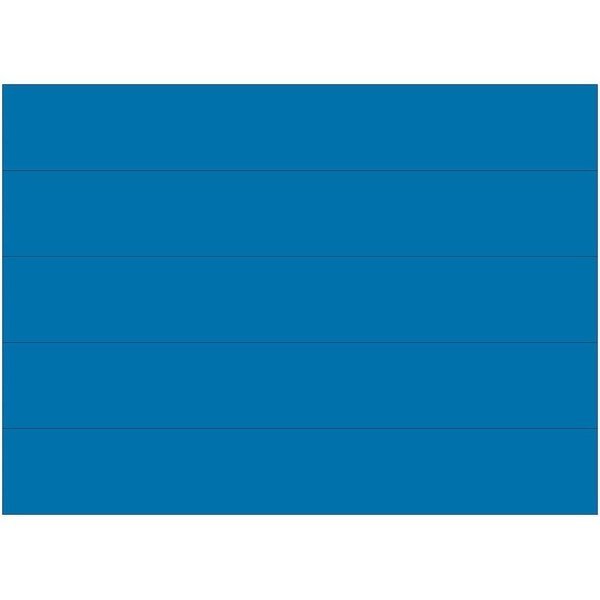 Dry-Erase Strips, Magnetic, 7/8"x6", 25/PK, Blue 20PK, Mastervision, Mfr#: BVCFM2501