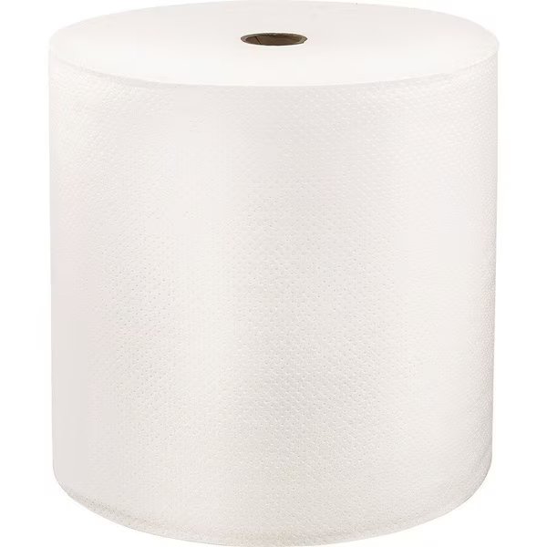 Hardwound Paper Towels, Continuous Roll Sheets, White, 6 PK, Locor, Mfr#: SOL46901