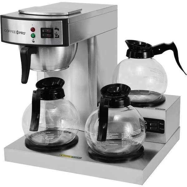COFFEEMAKER, 2.2L, ECO, BLK, Coffee Pro, Mfr#: CFPCPRLG