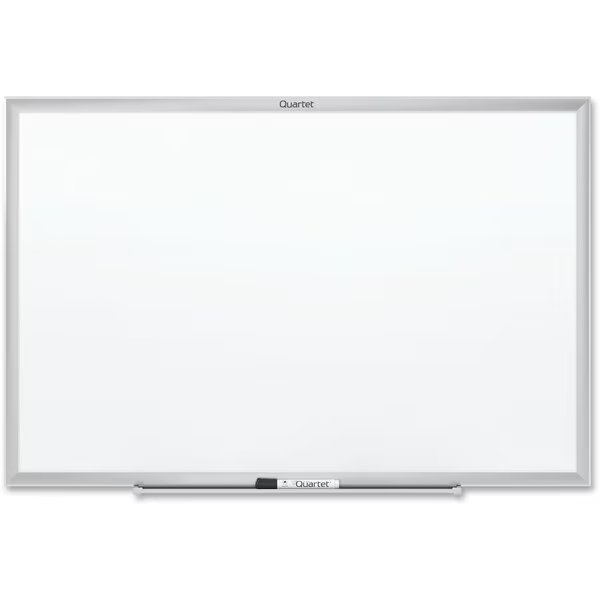 Magnetic Dry-Erase Board, 2'x1-1/2', Aluminum Frame, Quartet, Mfr#: QRTSM531