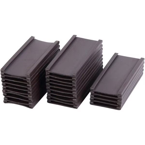 Magnetic Data Cards, 1"x2", Black 12PK, Mastervision, Mfr#: BVCFM1310