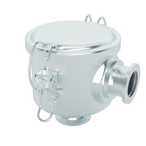 ISO Inlet Vacuum Electroless Nickel, NW16, 23 SCFM, 5 Micron Polyester Media, Solberg, Mfr#: WL‐825‐NW16EN