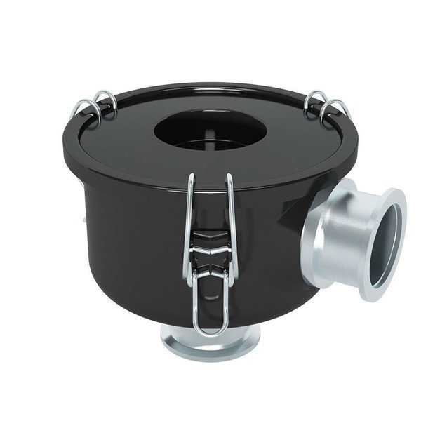 ISO Inlet Vacuum Black, NW25, 35 SCFM, 2 Micron Paper Media, Solberg, Mfr#: WL-842-NW25B