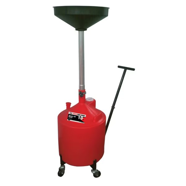 Waste Oil Drain Metal Trolley, American Forge & Foundry, Mfr#: 8874