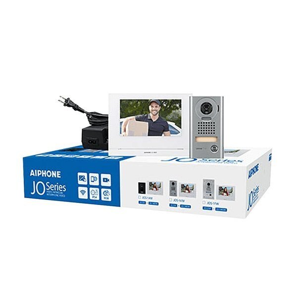 Mobile-Ready Box Set with Surface-Mount Door Station, 7in touchscreen, Aiphone, Mfr#: JOS-1VW