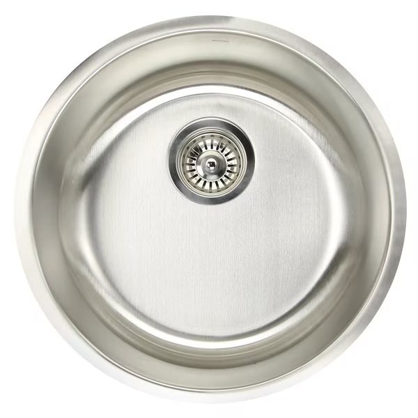 18.25" W x 18.25" L x 8" H, 304 Stainless Steel, Nantucket Sinks, Mfr#: NS37