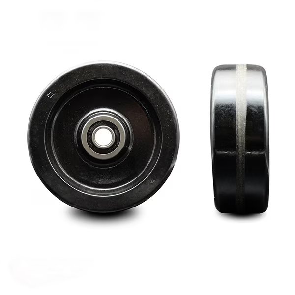 SCC - 8" Phenolic Wheel Only w/Ball Bearing - 1/2" Bore - 1400 lbs Capacity, Service Caster, Mfr#: SCC-PHB820