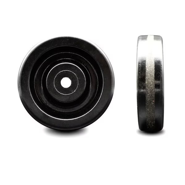 SCC - 5" Phenolic Wheel Only - 1/2" Bore - 600 lbs Capacity, Service Caster, Mfr#: SCC-PHS515