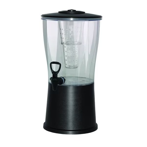 Round Beverage Dispenser, 3 Gallon, Plastic, Ideal Settings, Mfr#: 10130340