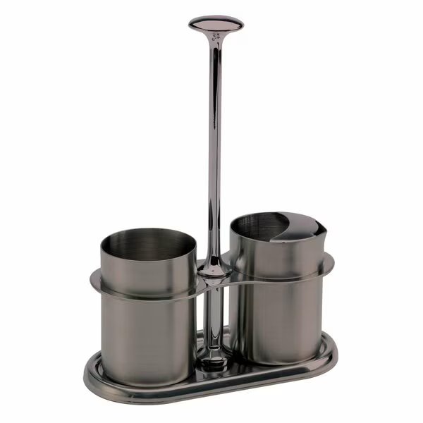 Cream & Sugar Caddy Set, 4 Ounce, Dark Tungsten, Service Ideas, Mfr#: STCCRSG4DT