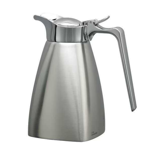 Square Server, Vacuum insulated, 13.5 oz., Brushed Stainless Steel, Service Ideas, Mfr#: SVSQ04BS